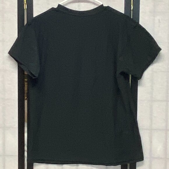 Short Sleeve Patriotic Screen Print USA Star Hustle All Day Crew Neck Tee Shirt - Picture 6 of 9